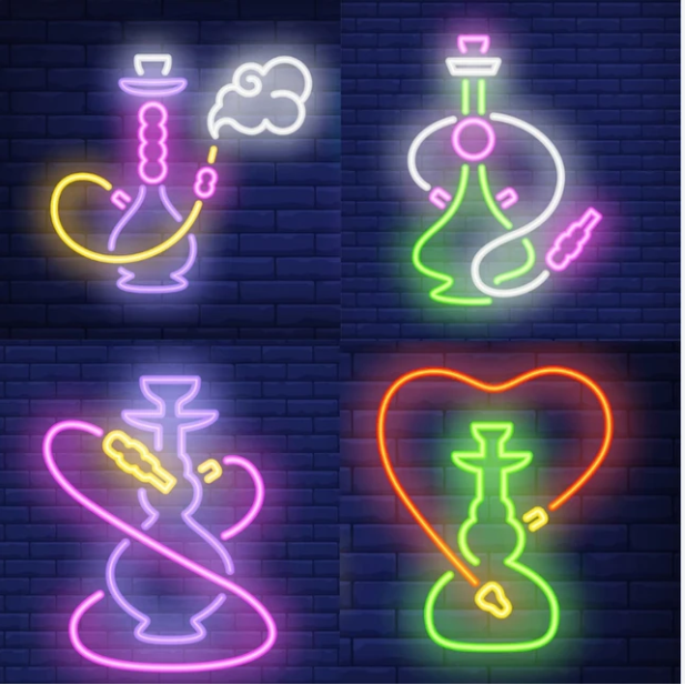 shisha neon sign